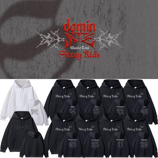 StrayKids2025世巡演唱会dominATE日本场周边同款衣服卫衣服开衫