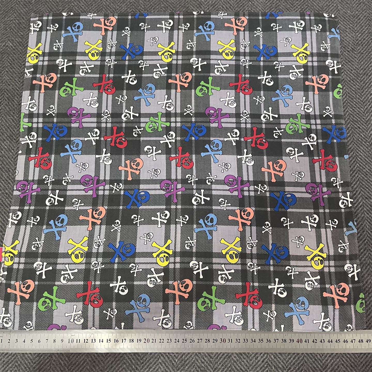 vintage中古纯棉方巾精美手帕