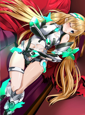 Pixiv乐园追放Angela同人图片壁纸头像楽園追放紧身衣战斗服