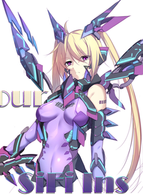 机娘第四期机甲少女机械科幻女性角色人物P站pixiv原图插画素材