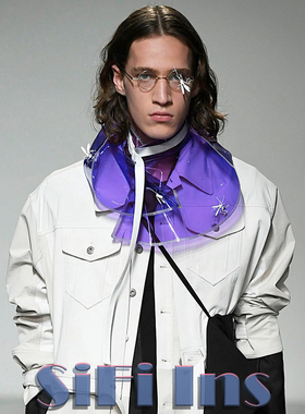 赛博朋克机能时装人物角色设计参考图素材近未来科幻cyberpunk