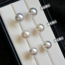 「澳白大赏」经典施家法式复古百搭高级蓝血冷光澳白珍珠耳环耳夹