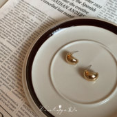 「留英日志」高级感法式 耳夹女 复古简约通勤小众设计金属C形耳钉