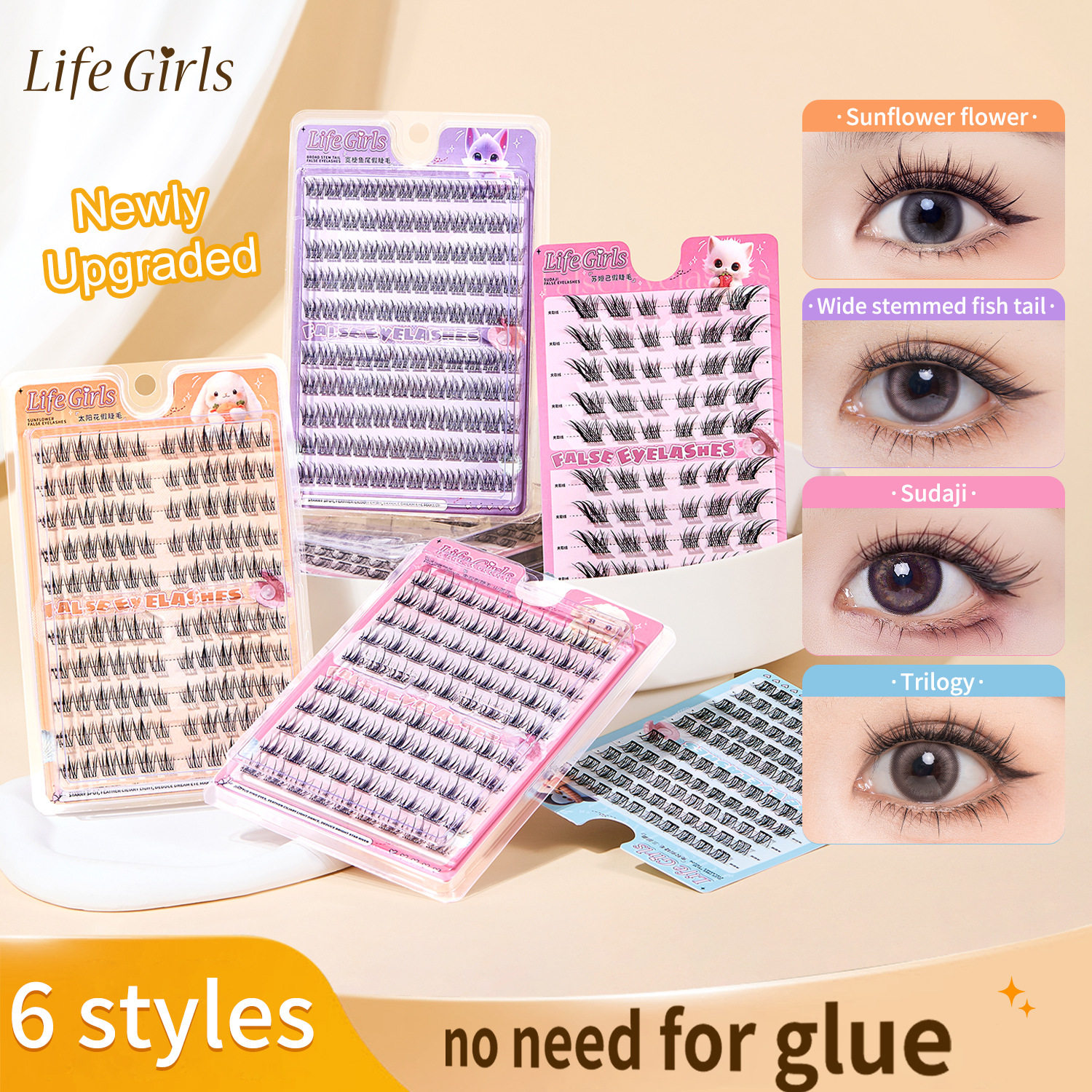 False eyelashes假睫毛