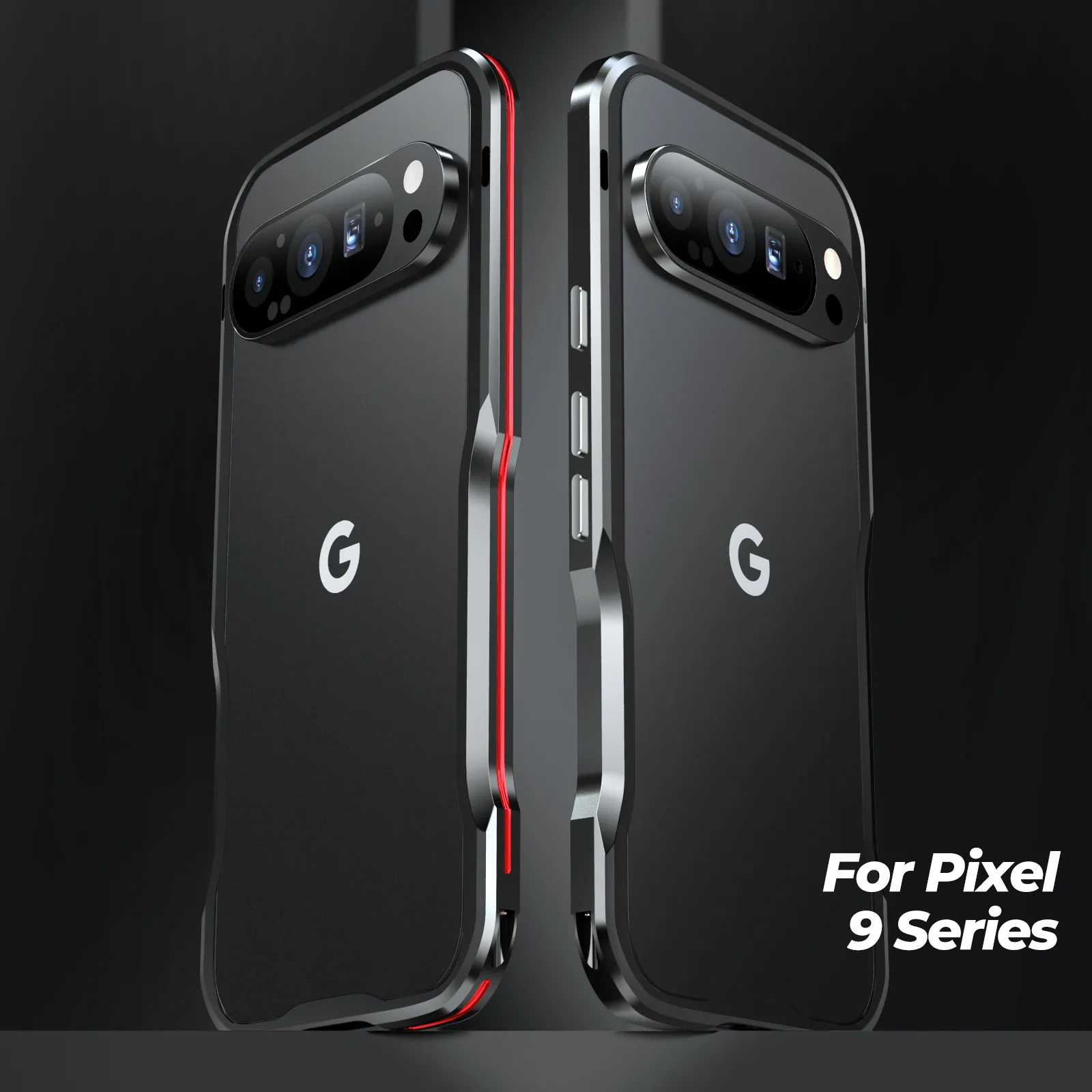 适用Google谷歌 Pixel9/9Pro锁螺丝金属边框手机壳9Pro XL保护套