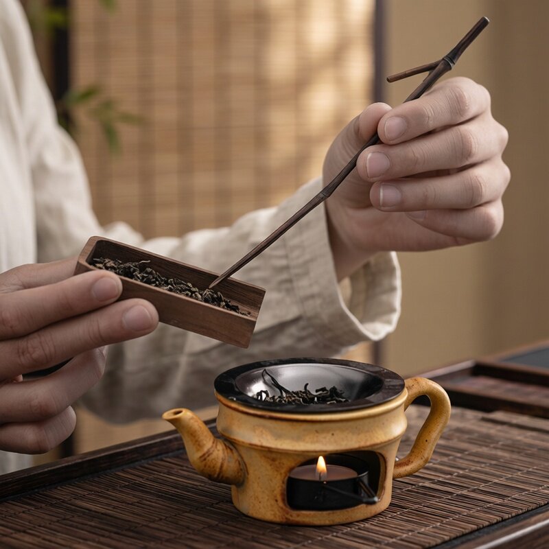 蜡烛加热隔火香薰茶炉