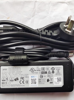 Seagate存储器电源适配器19VDC 4.74A输入充电器NSA4-Bay 16TB