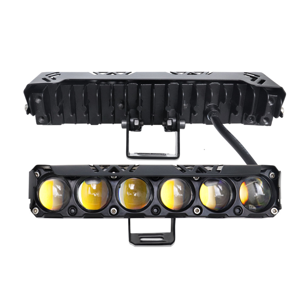 六灯珠外置LED电动摩托车射灯