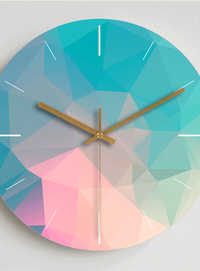 现代简约新款钟表客厅挂钟创意静音个性卧室家用装饰石英时钟挂墙