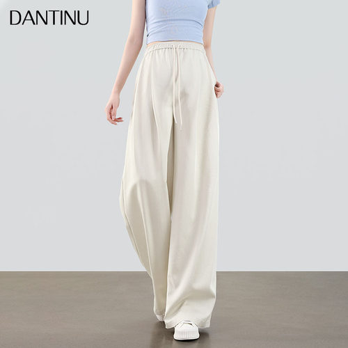 丹媞奴休闲裤高腰无托腹
