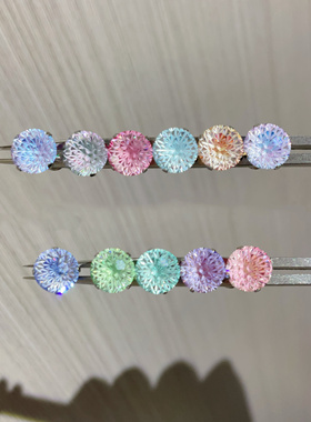 夏日硬糖~渐变烟花切F136钛合金