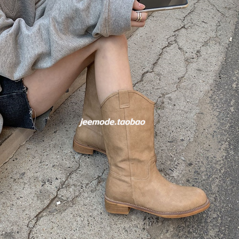 马丁靴pu复合底马丁靴简约女鞋