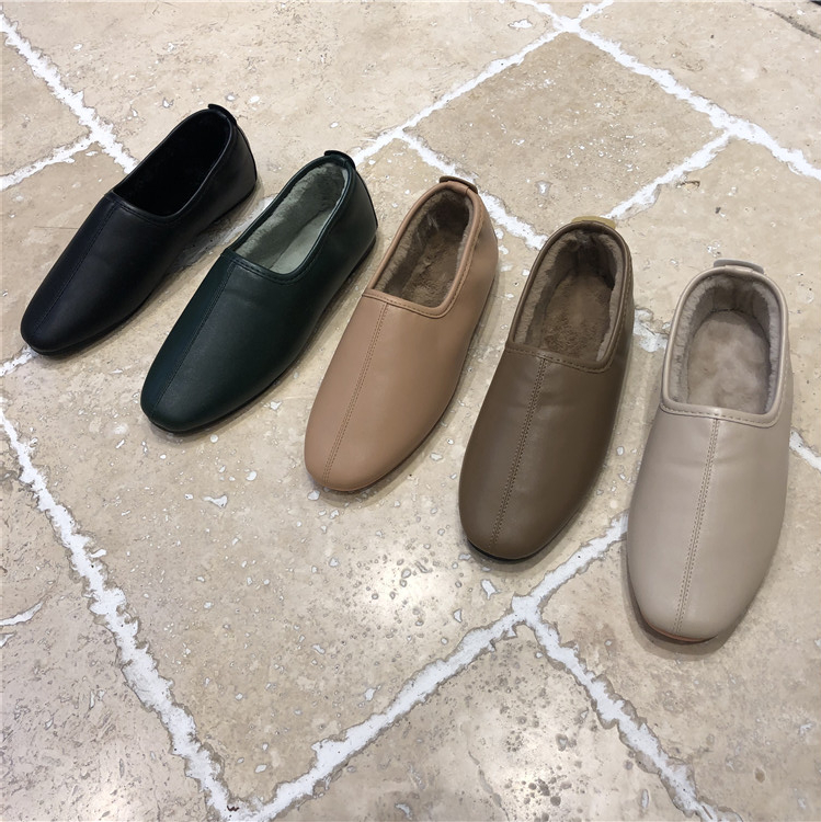 东大门韩国新款舒适保暖低帮鞋