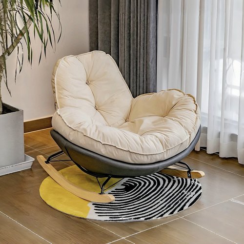 超火网红轻奢现代家用单人摇摇椅