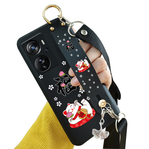 适用中兴Axon40 Pro手机壳Axon40pro腕带支架斜挎ZTE A2023保护套新款新年款新款软外壳挂软斜挎背挂绳