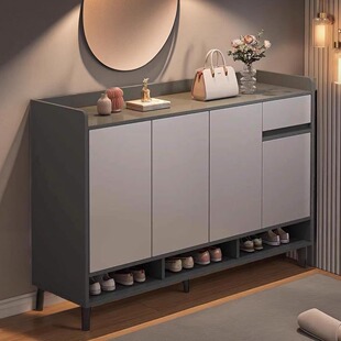 实木鞋柜新款2024爆款高档入户门柜子门口玄关收纳神器省空间鞋架