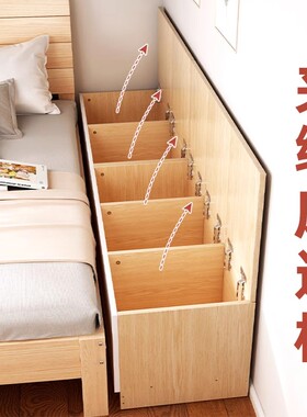 阳台飘窗柜卧室飘窗台储物柜白色翻盖矮柜可坐榻榻米上开门收纳柜