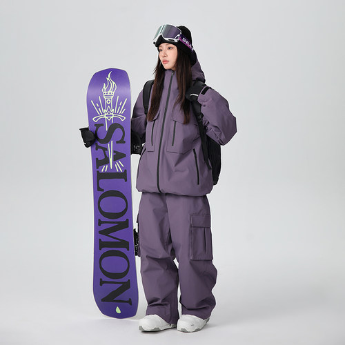 雪怡派滑雪服套装女单双板防水加厚3L全压胶男士工装滑雪衣裤套装