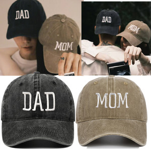 陈伟霆何穗DADMOM刺绣字母棒球帽