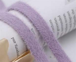 腰带毛衣绑带腰绳搭 女式 秋冬新款 1厘米宽度仿水貂绒毛绒针织细款