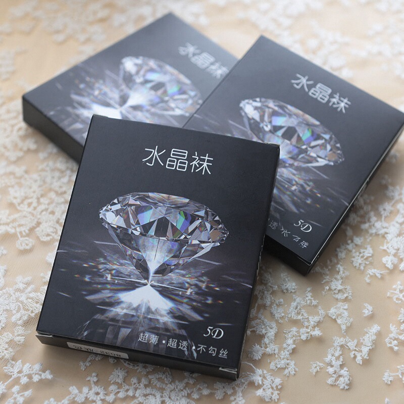 5D水晶袜4双装任意剪超自然丝袜