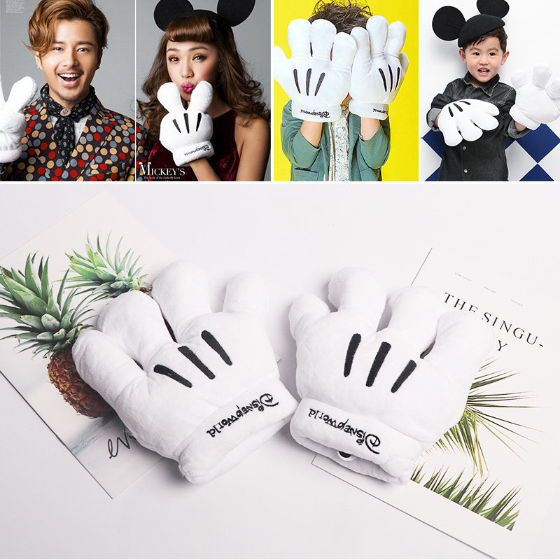 卡通白色手套道具搞怪游戏搞怪婚纱摄影儿童演出表演老鼠爪爪搞笑