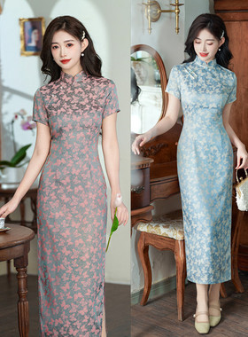 quality cheongsam chinese traditional qipao dress旗袍复古
