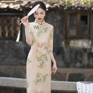 旗袍女chinese traditional dress cheongsam women chipao qipao