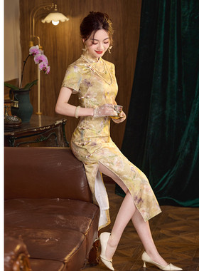quality cheongsam chinese traditional qipao dress旗袍老上海