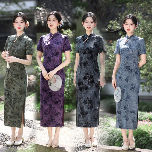 women's fashion dress sexy dresses vestidos2026中国风新款