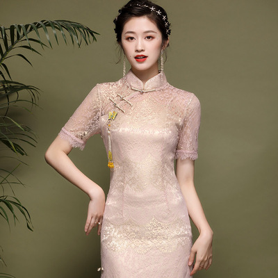 Chinese Traditional Dress Cheongsam Women Chipao Qipao旗袍女