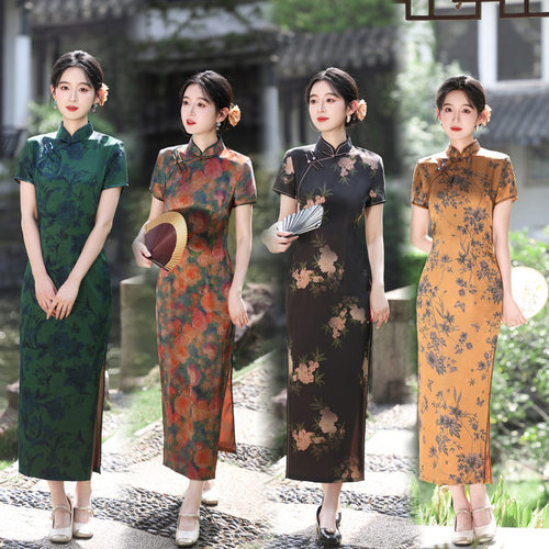 women's fashion dress sexy dresses vestidos2026国风新款旗袍