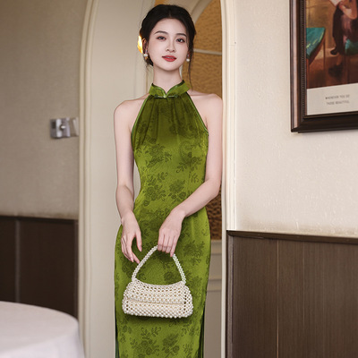 ladies chinese traditional dress cheongsam women's qipao旗袍