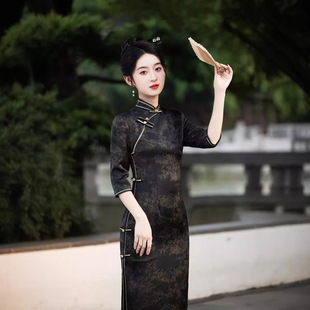 chinese traditional dress cheongsam women chipao qipao旗袍女