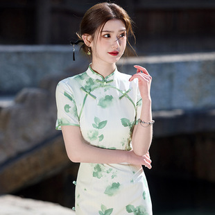 chinese traditional dress cheongsam women chipao qipao旗袍女