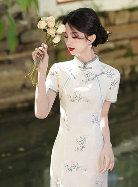 chinese traditional dress cheongsam women chipao qipao旗袍女
