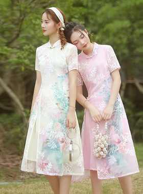 chinese traditional dress cheongsam women chipao qipao旗袍