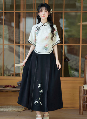 cheongsam chinese traditional qipao dress旗袍优雅新中式改良