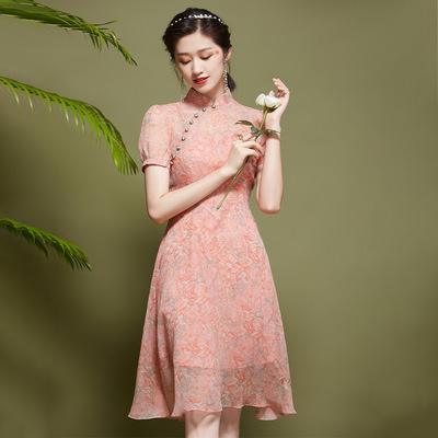 chinese traditional dress cheongsam women chipao qipao旗袍女