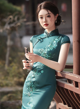 旗袍女chinese traditional dress cheongsam women chipao qipao