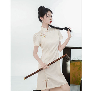 traditional quality cheongsam chinese dress旗袍苏杭 qipao