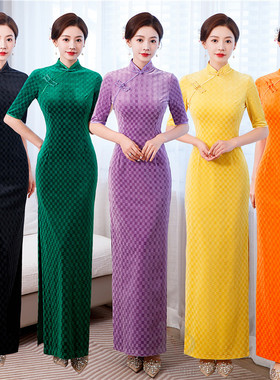 chinese traditional dress cheongsam women qipao旗袍plus size