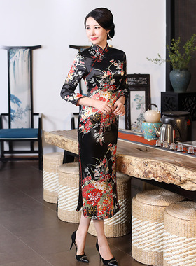旗袍女cheongsam qipao chinese style dress vintage chipao