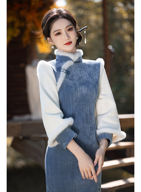 chinese dress qipao sexy women cheongsam vintage classic旗袍