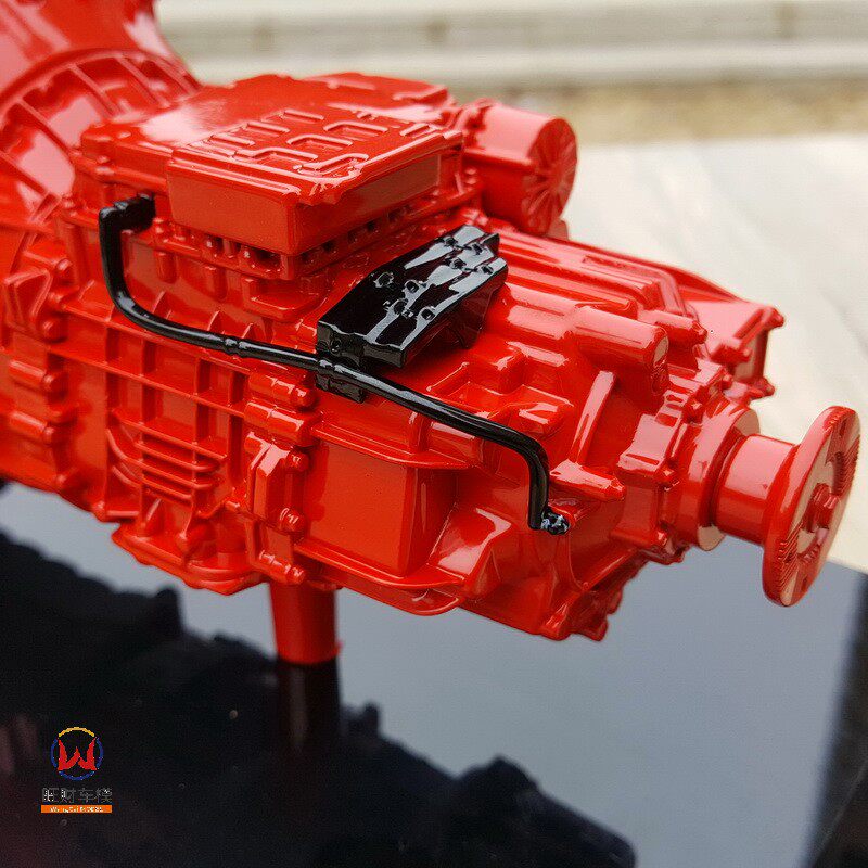 1:10 원래 XIKANG CUMMINS M15 NATIONAL VI 엔진 기어 박스 합금 모델 DONGFENG AUMAN SHAANXI AUTOMOBILE