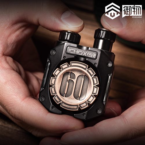 双子联动edc推牌指尖陀螺啪啪币多玩法潮玩把件黑科技解压玩具
