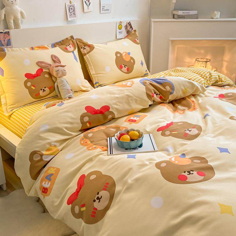 加厚纯棉被套卡通全棉磨毛被罩单件学生单人可爱儿童1.5m双人2米,床上用品,被套,淘宝优惠券,粉丝福利购,淘宝优惠卷