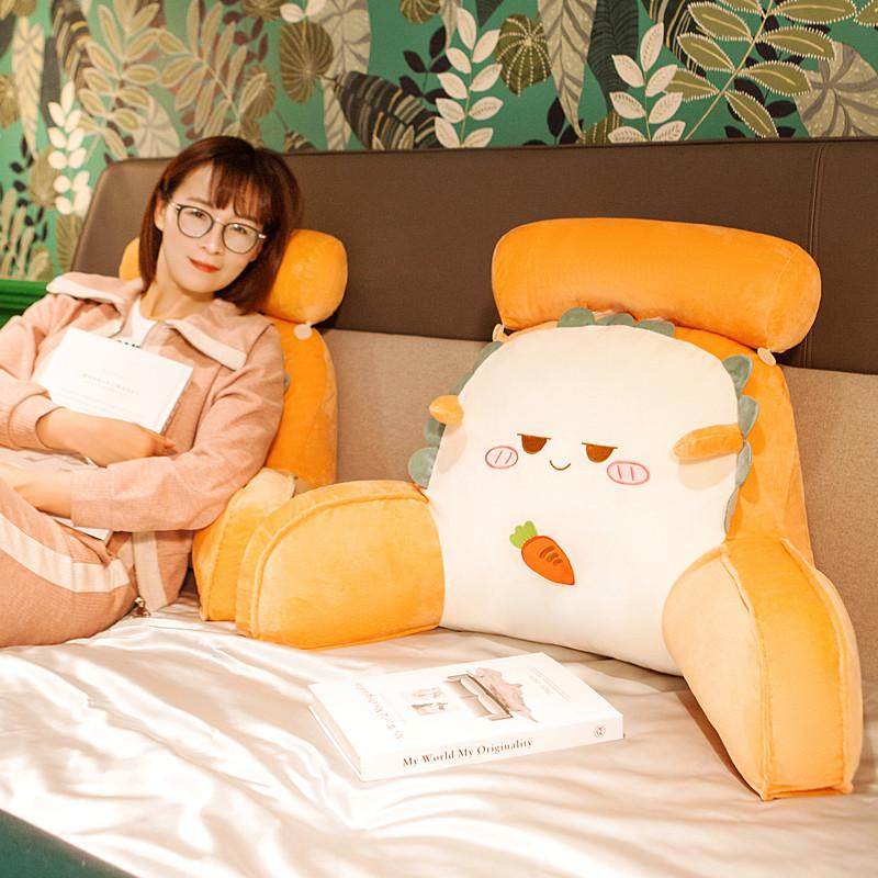 豆豆绒床头软包靠垫宿舍床上看书腰垫软包靠背垫护腰靠枕抱枕腰靠,居家布艺,床头靠垫,淘宝优惠券,粉丝福利购,淘宝优惠卷