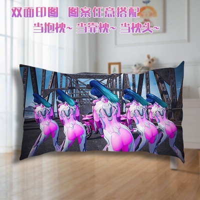 吃鸡和平精英枕头绝地求生枕芯枕套装学生宿舍午睡抱枕床上用品
