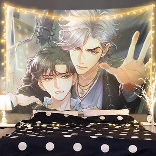 一醉经年水千丞宋居寒 何故188男团背景布宿舍墙布卧室床头装饰布